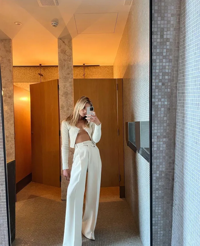 JACQUEMUS LA MAILLE NEVE カーディガン 32 FR La Maille Neve Manches Longues cardigan in white - Jacquemus