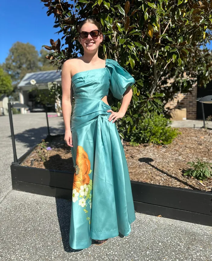 Alemais Regent Jade Gown Size 10